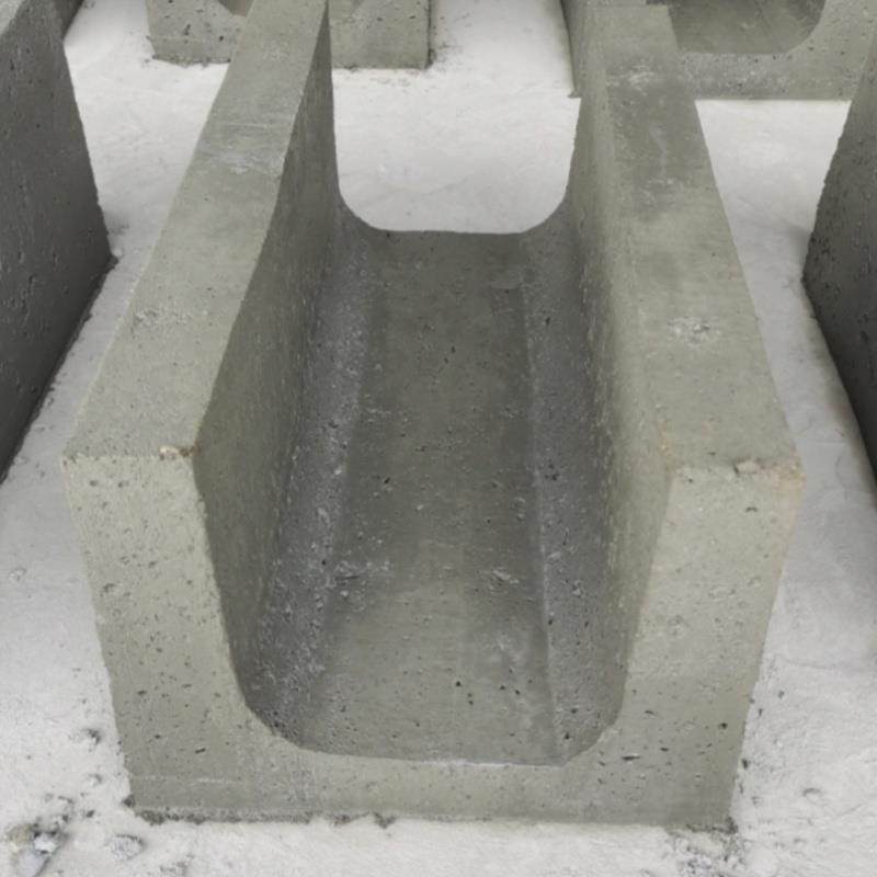 混凝土U形流水槽田地水泥排水槽高标准农田排水沟U型排排水槽