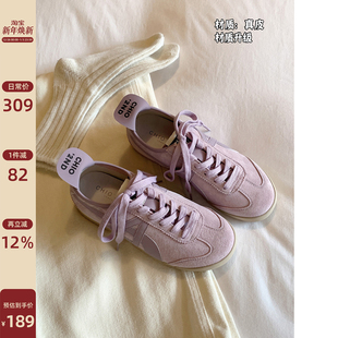 春秋款 真皮女鞋 配阔腿裤 鞋 子女 Chio2nd南风 子运动休闲鞋 德训鞋