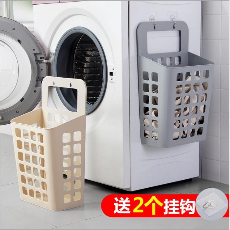 家用可折叠脏衣篓脏衣服收纳筐脏衣篮挂墙浴室卫生间壁挂洗衣篮子