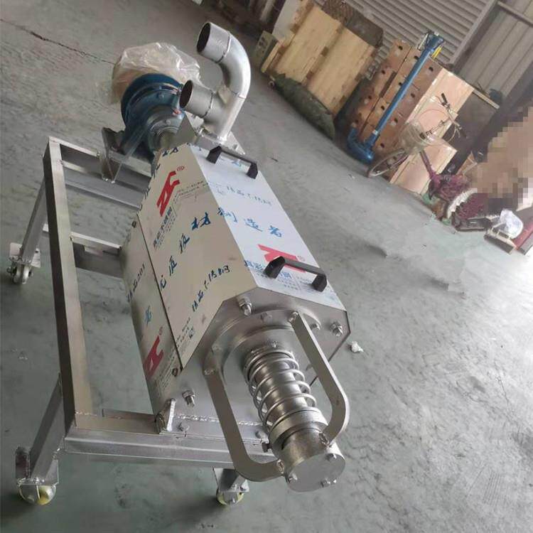 sy-200不锈钢干湿分离机 螺旋式干湿分离机 牲畜粪便脱水机