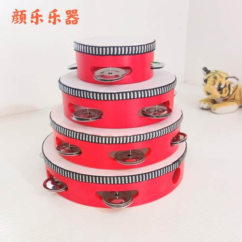 铃鼓幼儿园儿童舞蹈道具手拍鼓奥尔夫打击乐器音乐教具新疆手鼓