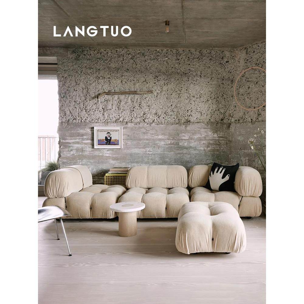 B&B马里奥模块沙发小户型意式设计师方块ins高级定制单人组合布艺,住宅家具,布艺沙发,淘宝优惠券,粉丝福利购,淘宝优惠卷