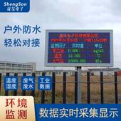 全彩 发网路接口485mo 彩户外防水LED显示屏p5电子环境看板二次开