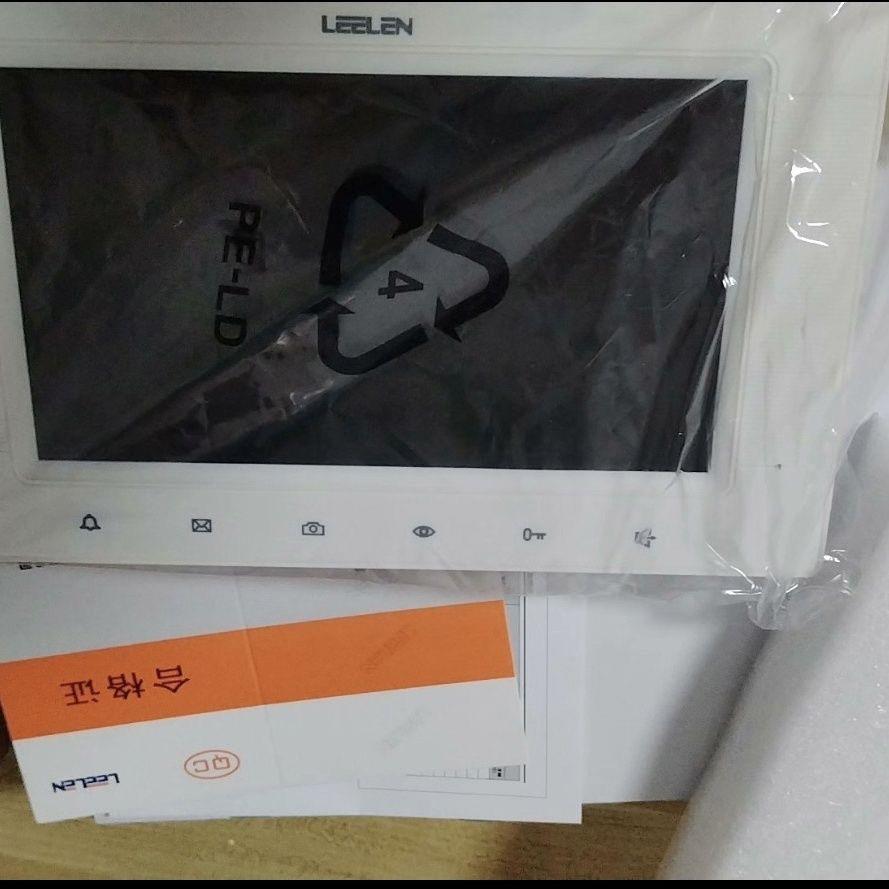 立林L8彩色7寸彩色可视分机V34,型号L8-5004VCW，2-60以上版本