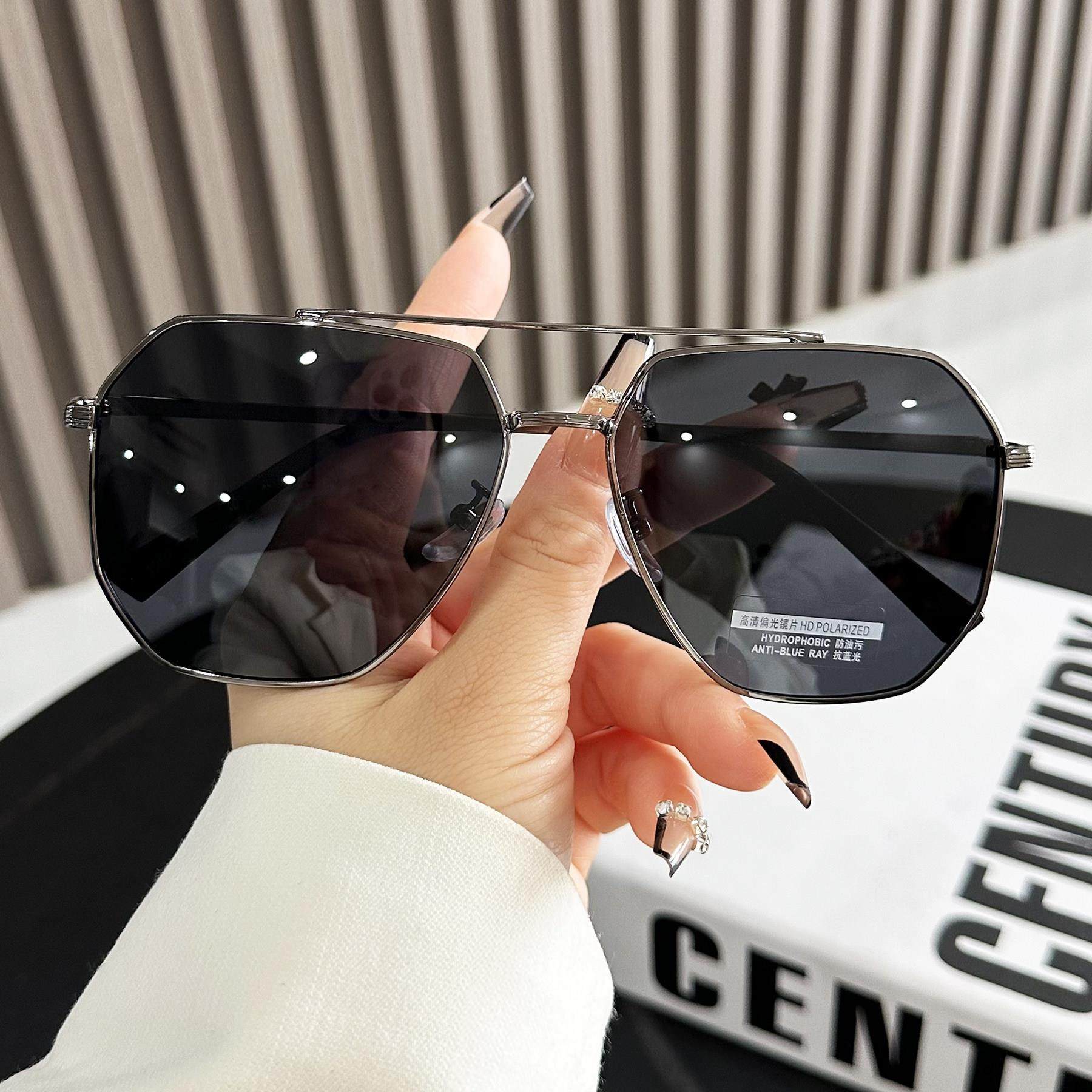 飞行员太阳眼镜男士2023超酷开车专用双梁偏光太阳眼镜骑行驾驶网,ZIPPO/瑞士军刀/眼镜,太阳眼镜,淘宝优惠券,粉丝福利购,淘宝优惠卷