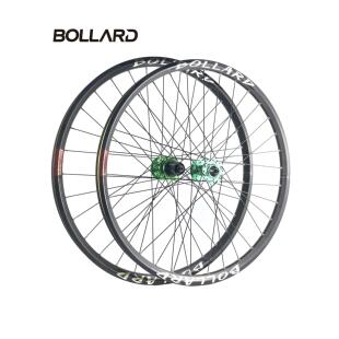 BOLLARD博拉德A32山地自行车桶轴AM轮组6爪花鼓铝合金土坡轮总成