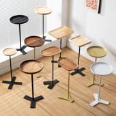 极简超窄缝小边几20cm卧室床头实木迷你尺寸桌子可移动客厅置物架