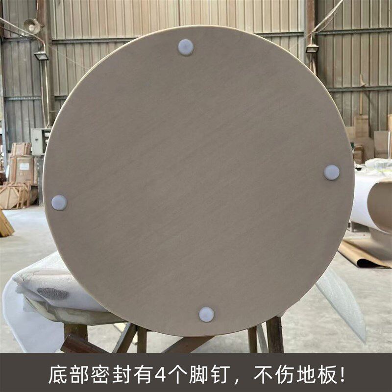 圆形玄关高低花架高端大理石落地摆件装饰客厅底座立柱展示台墩子