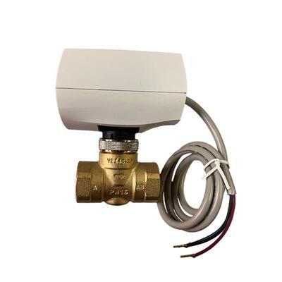 Manride电动双向阀Sea23.10 Menred空调风机盘管黄铜电磁阀Dn20