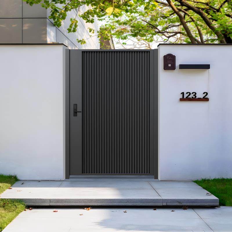 铝合金户外别墅庭院大门电动农村花园入户门网红围墙门中式小院门,全屋定制,庭院门,淘宝优惠券,粉丝福利购,淘宝优惠卷