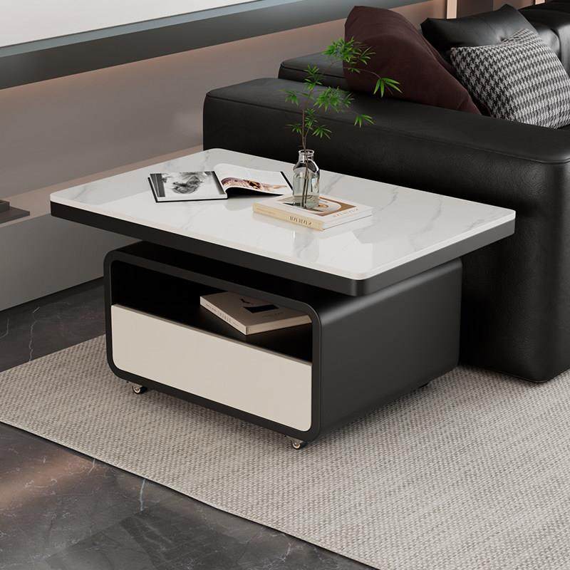 简约现代可移动茶几轻奢高级感沙发边几极简小户型客厅岩板侧边柜,住宅家具,茶几,淘宝优惠券,粉丝福利购,淘宝优惠卷