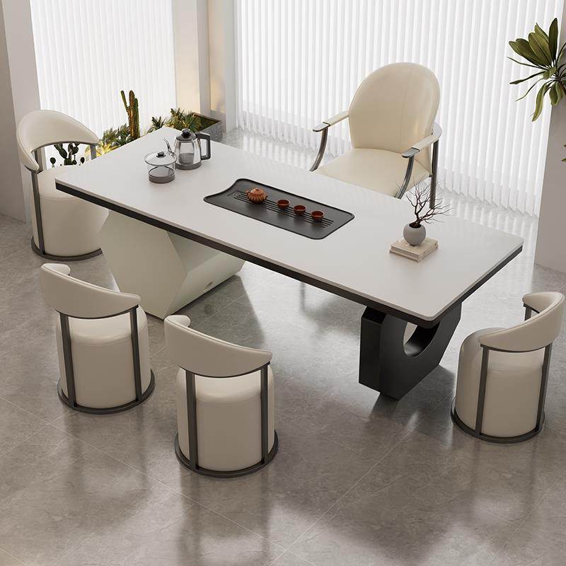 2025新款轻奢简约岩板茶桌椅组合阳台烧水壶一体办公室书房泡茶台,住宅家具,家用茶台/茶桌,淘宝优惠券,粉丝福利购,淘宝优惠卷