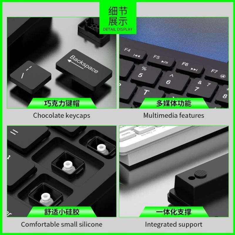 K12巧克力USB迷你有线小键盘商务电脑办公便携笔记本键盘