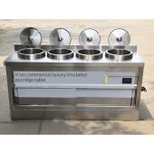 电加热 同款 缺水保护 快餐连锁店 粥桌 商用不锈钢保温粥桌