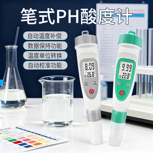 可携式PH计数显酸度计高精度测试笔水质测量酸碱度工业线上检测仪