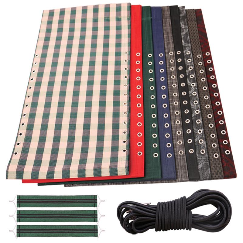 午休折叠躺椅配件大全睡椅床更换加厚垫子通用绳子专用替换布帆布