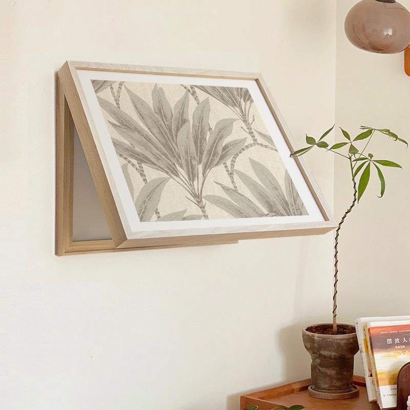 电表箱装饰画复古花卉壁画配电箱遮挡总开关电闸盒挂画免打孔图片