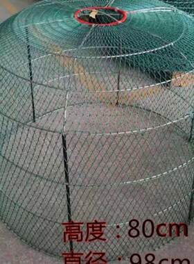 斗鸡罩笼斗鸡单层跑笼罩鸡笼子斗鸡折叠笼子家用小鸡拦鸡关鸡笼子