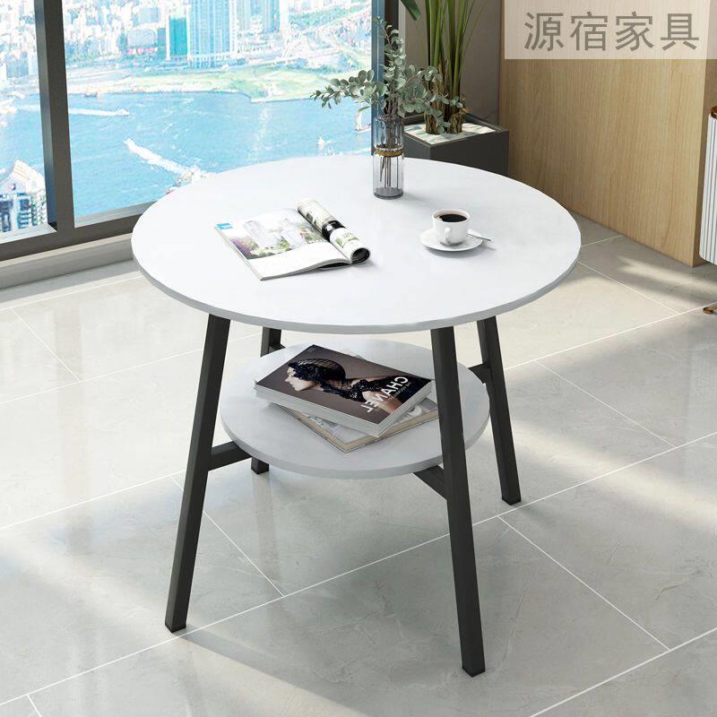 网红洽谈桌椅组合小型美甲桌子椅子整套样品屋展示中心轻奢接待桌