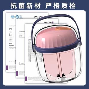 药盒家用早午晚随身7天大容量迷你小片丸分装 便携式 收纳盒子