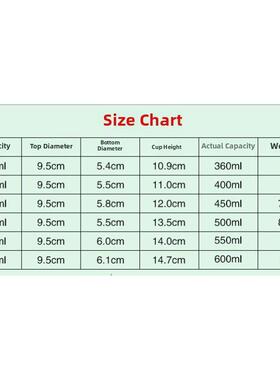 95口径绿茶500 600 700ml加厚一次性塑料果汁饮料奶茶杯