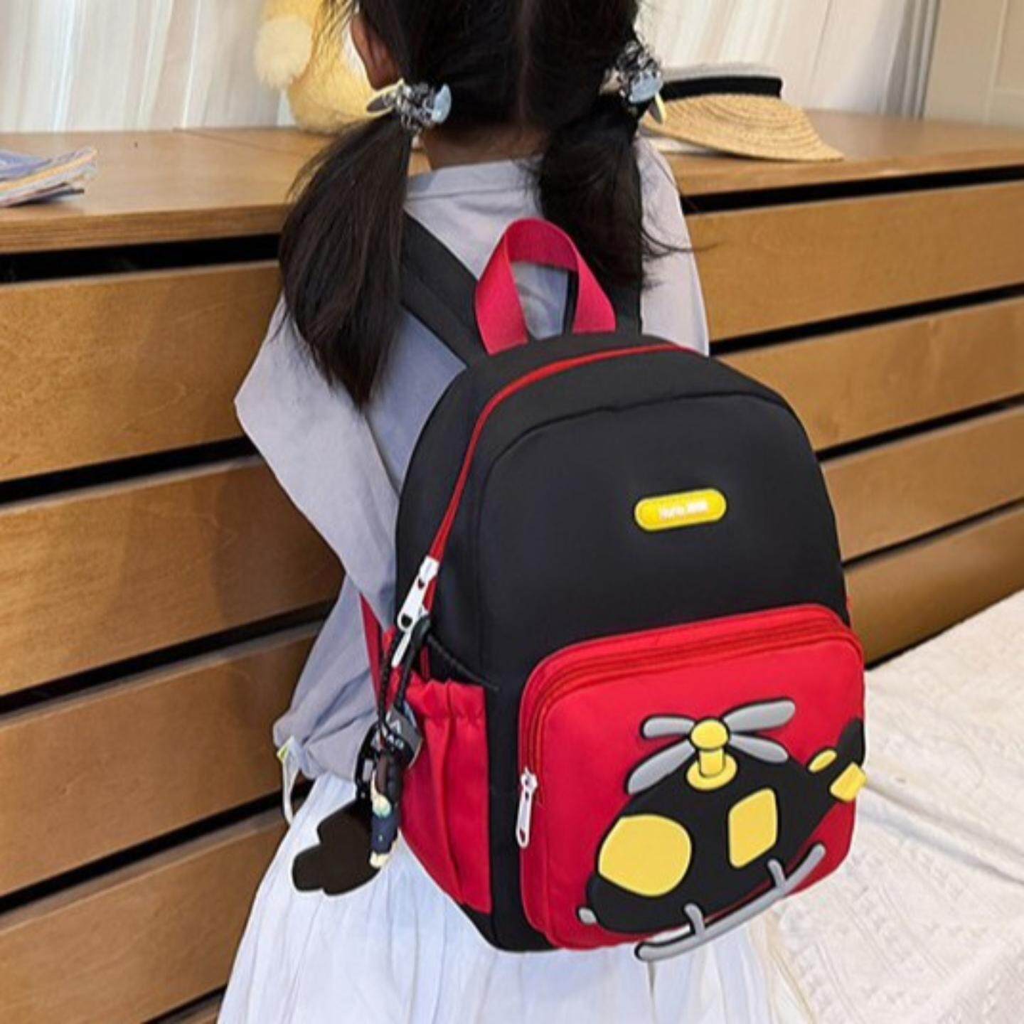 新款幼儿园小班男女童轻便潮流儿童汽车可爱卡通包双肩包