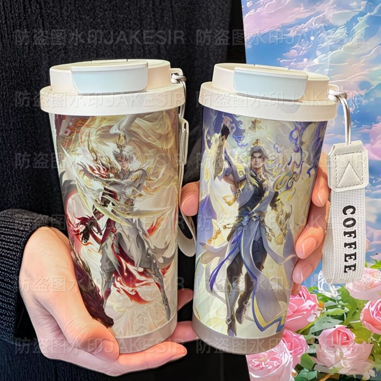 王者荣耀澜司空震保温杯3