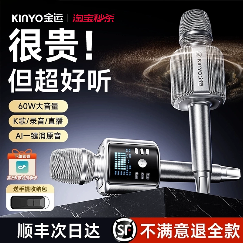 政府补贴十大名牌无线话筒音响一体麦克风家用k歌神器唱歌卡拉ok