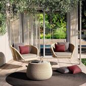 阳台悬挂吊篮网红户外北欧秋千摇椅庭院别墅单人藤编鸟巢落地休闲