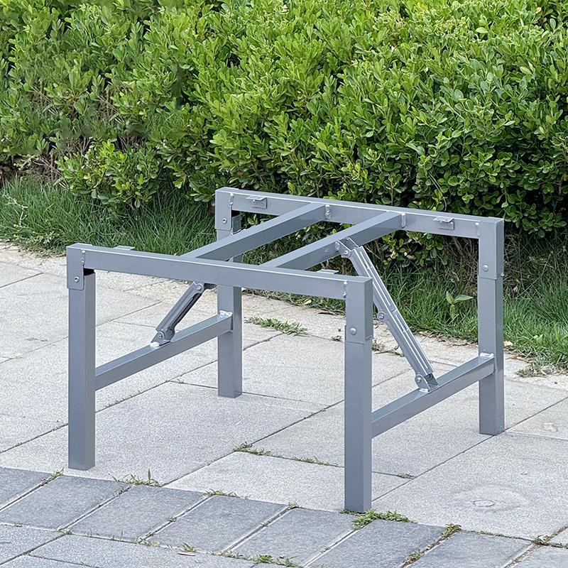 地桌腿东北炕桌腿支架桌子腿架子矮腿铁短桌腿 炕上桌腿 折叠桌腿