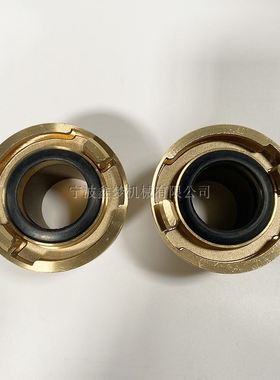 热销。IMPA33075 船8用德式消防皮龙接头国标水枪水管水带接扣纯