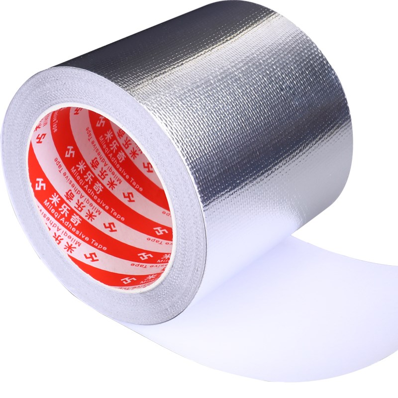 热销抽油烟机烟管密封胶排气通风管道缠绕铝箔耐高温胶带止逆阀密