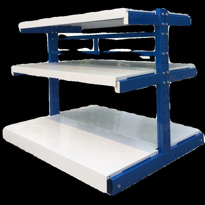 热销五金工具架三层王字体货架电动工具展示架重型水泵机电展架置