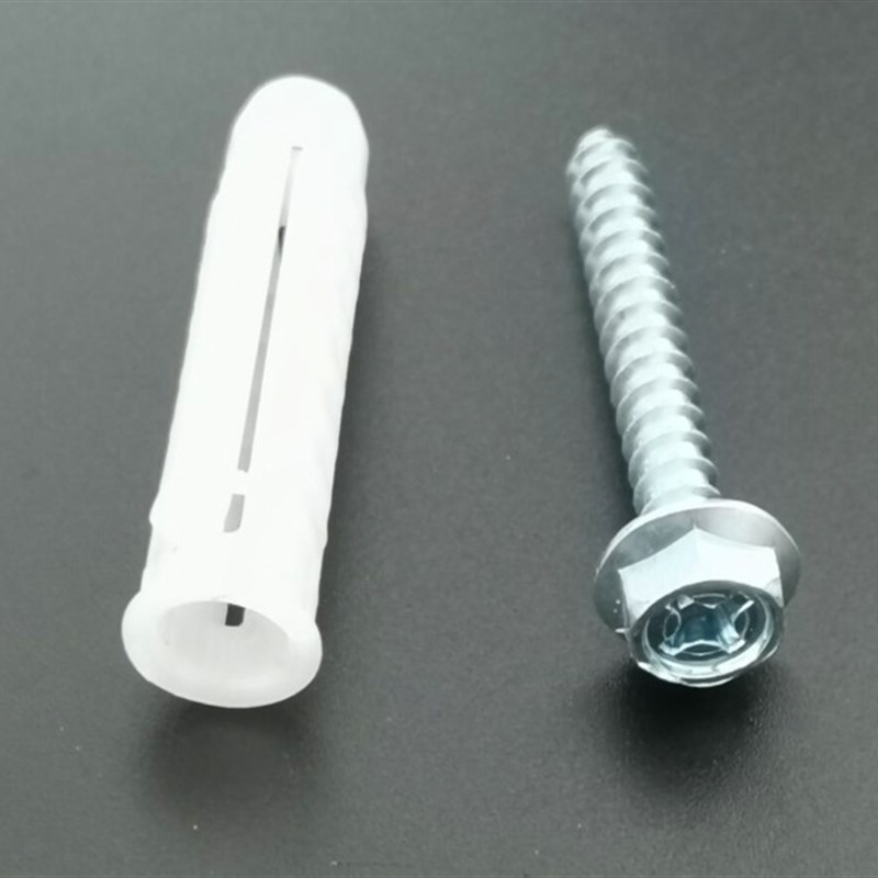 热销液晶电视机支架挂架安装膨胀管螺丝套塑料钉胶塞涨塞10mm壁挂
