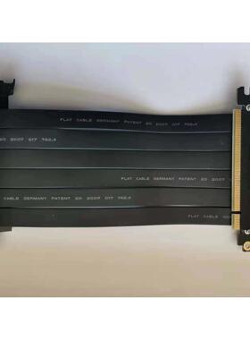 PCI-E3.0转接延长线pcie16x公母加长连接双反用itx90度竖装TT180