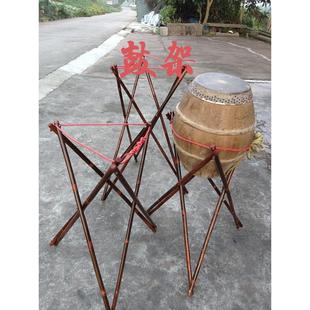 班鼓架 小鼓 书鼓架子 书鼓 三脚架便携 堂鼓架 京东大鼓 二鼓