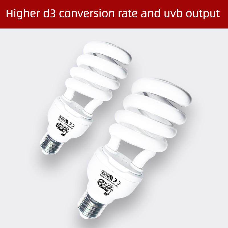 爬行动物宠物Uvb10.0补钙节能灯龟鬃狮蜥蜴繁殖箱紫外全光谱加热