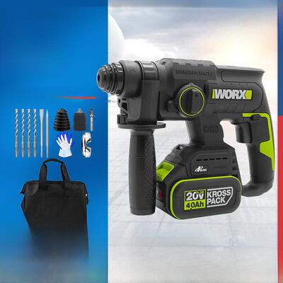 威克士无刷锂电电锤WU387多功能充电冲击钻轻型电锤无线电动工具