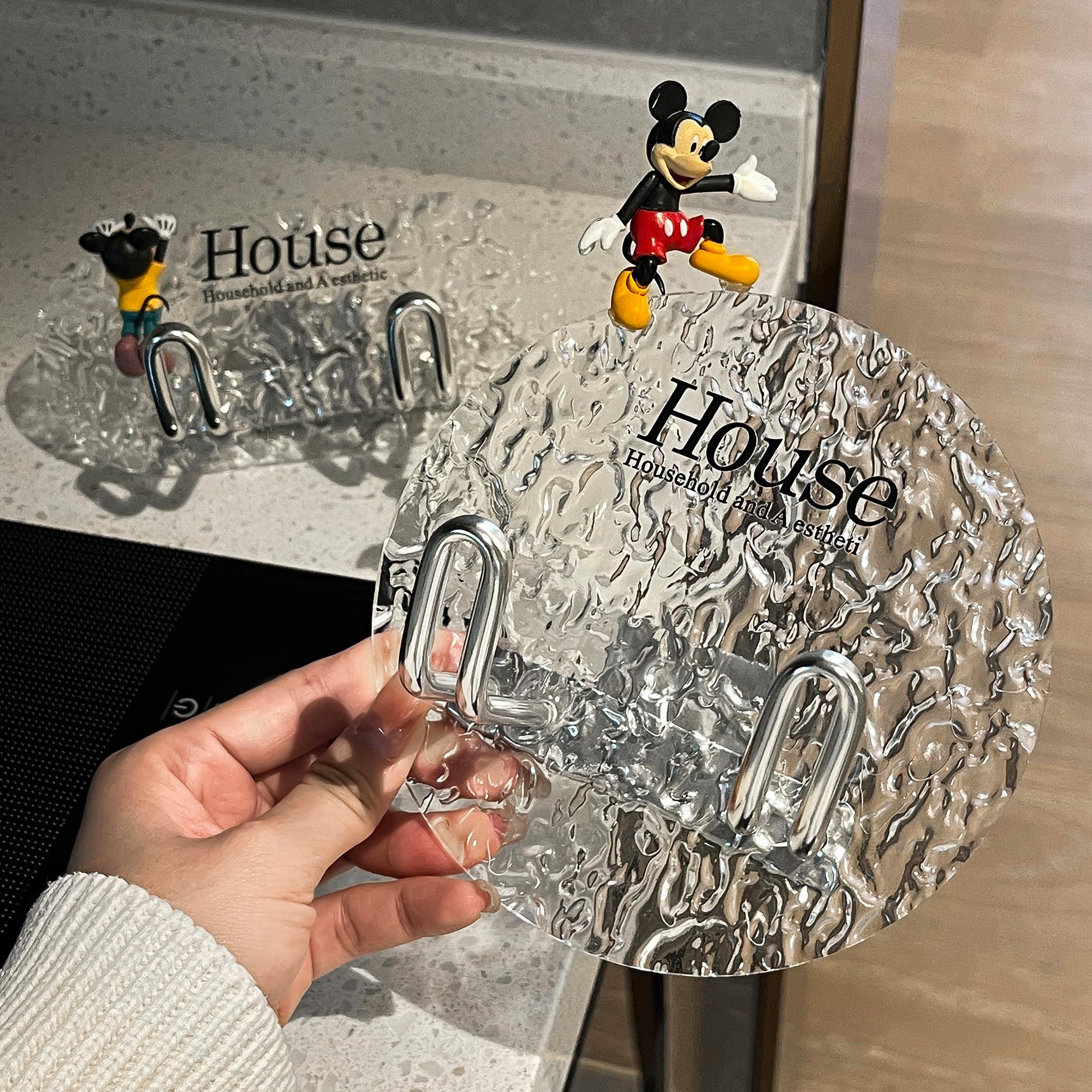 卫生间亚克力吹风机支架家用免打孔浴室置物架壁挂吹风筒架子收纳