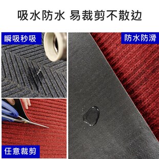 地毯商用店铺门口防水防滑垫走廊大面积满铺脚垫迎宾入户进门地垫
