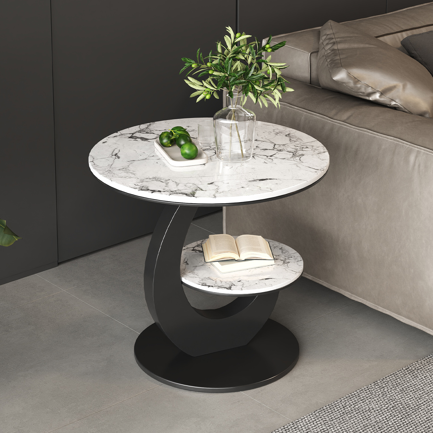 沙发边几客厅2025新款轻奢高级感