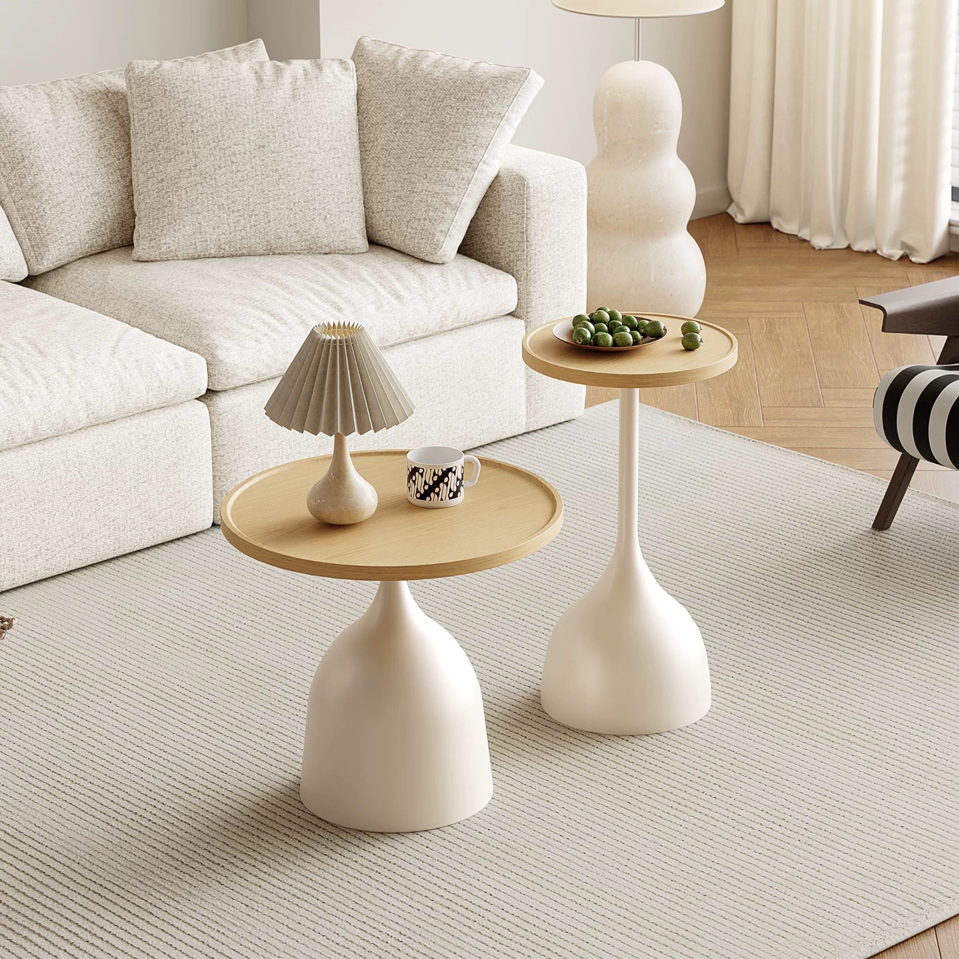 奶油风沙发边几家用客厅小茶几2026新款轻奢高级感卧室床边小桌子