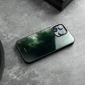 适用于iphone16promax苹果15 山月集新中式 14pro华为小米安卓防滑全包玻璃原创国风高级感手机壳 青霭流玉