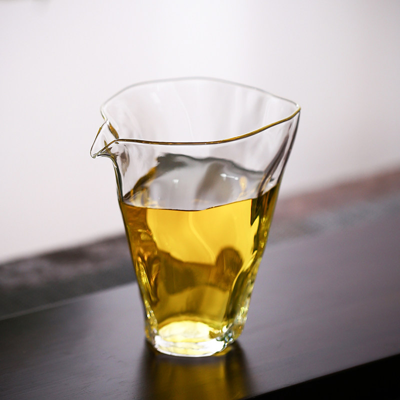日式手工锤纹公道杯玻璃家用加厚公杯分茶器耐热功夫茶道茶海茶具,餐饮具,公道杯,淘宝优惠券,粉丝福利购,淘宝优惠卷