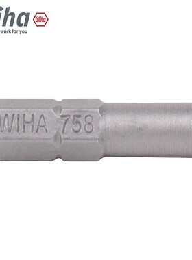 wiha威汉微型批头转接头1/4转6.35MM转4MM磁性转换头758