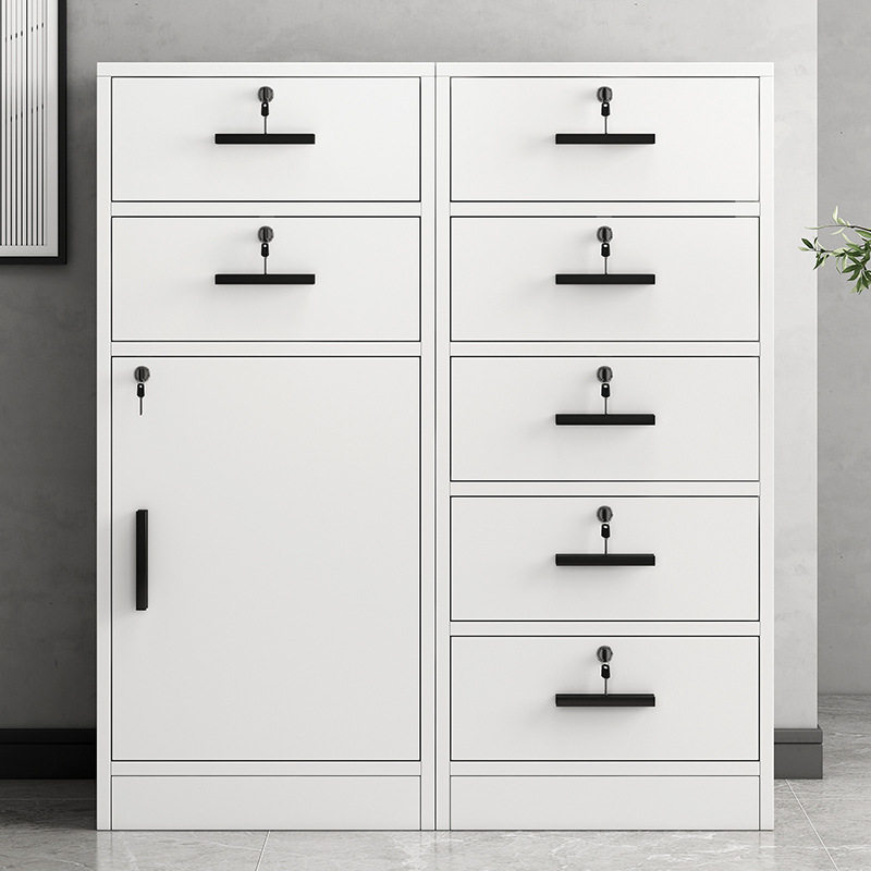 落地组合式资料柜分层档案柜带锁抽屉柜子办公室文件柜桌下储物柜,商业/办公家具,文件柜,淘宝优惠券,粉丝福利购,淘宝优惠卷