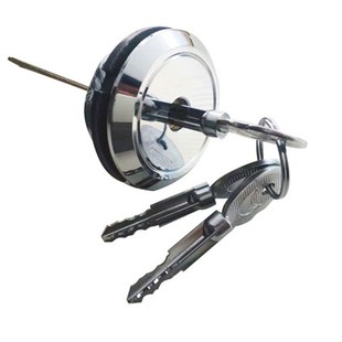 运钞车锁车押运尾门锁十字钥匙不锈钢加粗锁头老款保险柜机械配件