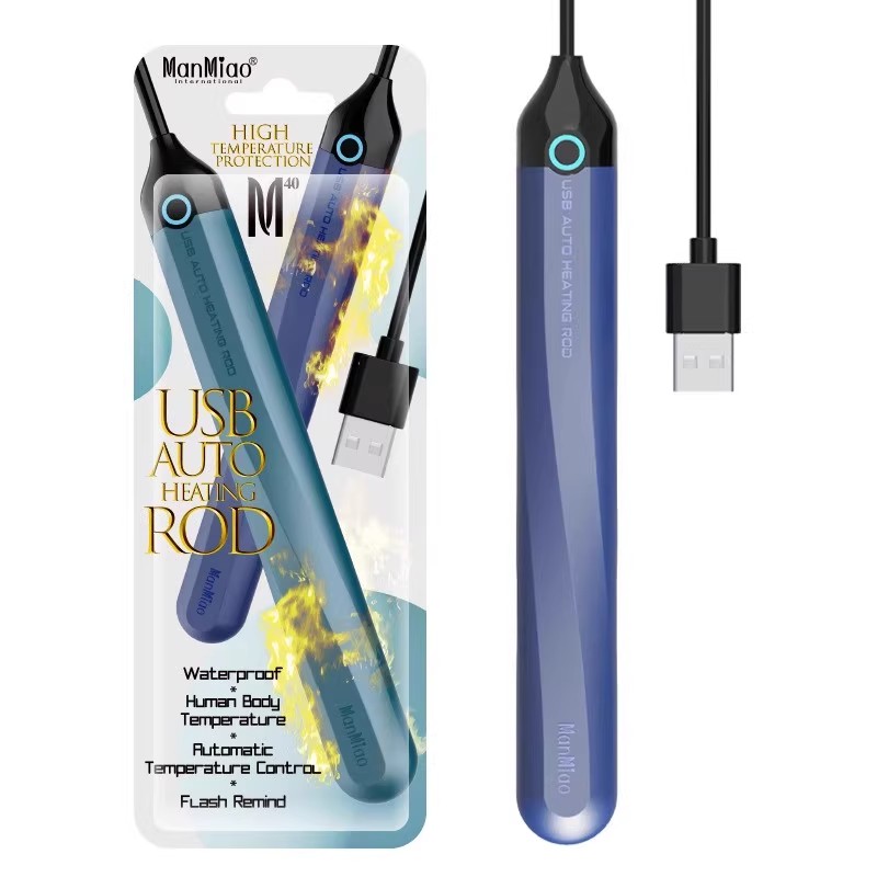 漫渺加热棒硅胶娃娃杯子加热日本DMM智能恒温器具USB充电加温棒