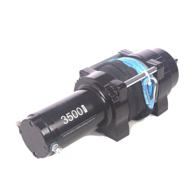 厂家直销 3500磅电动绞盘 多款选择 可配钢丝绳 尼龙绳 汽车绞盘
