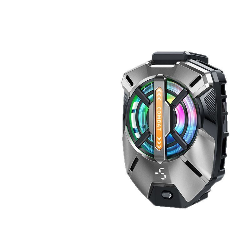 2024新款FS09半导体手机散热器背夹静音轻巧三档数字显示快速制冷